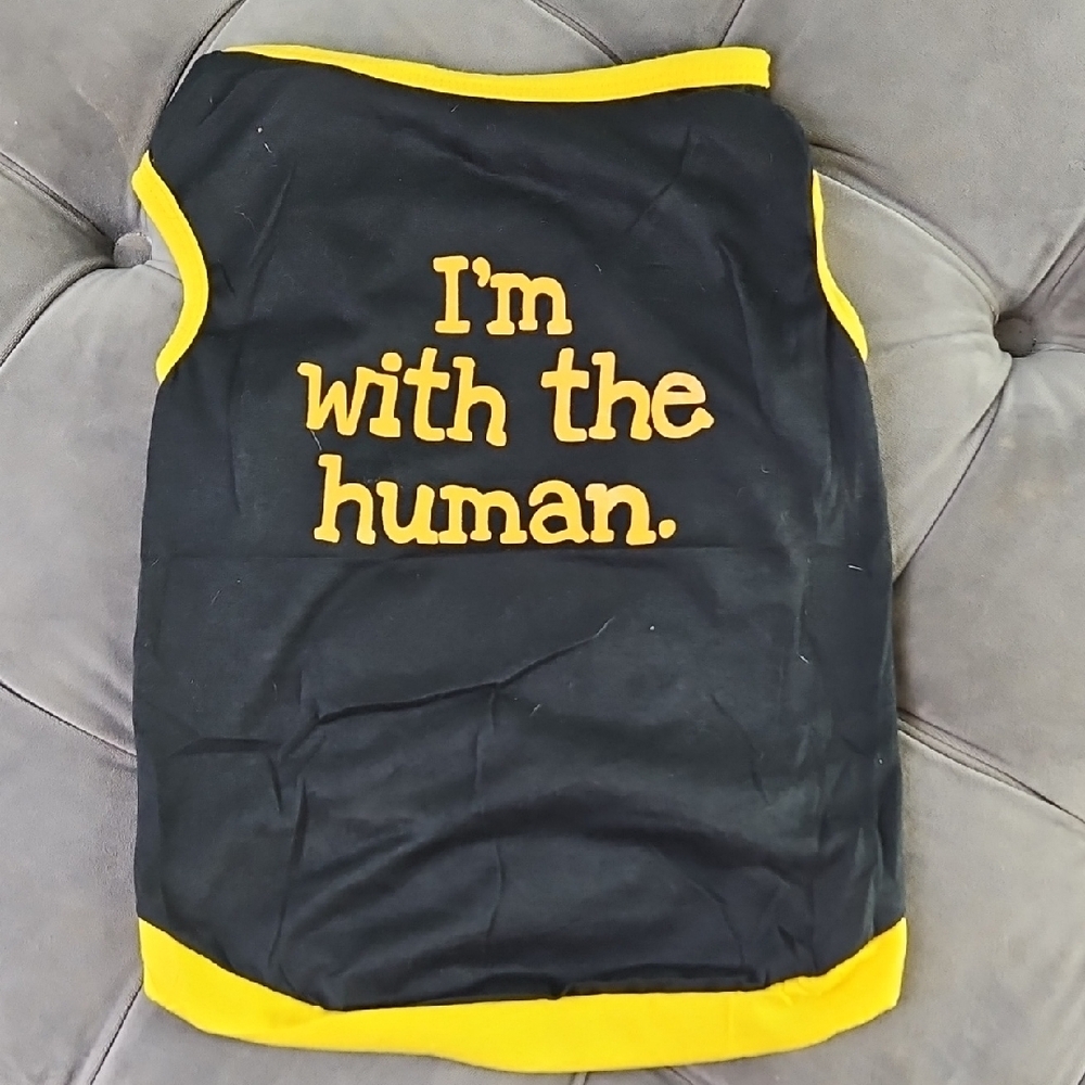 Black and Yellow Dog Shirt